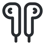 Airpods SVG Icon